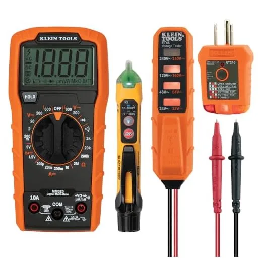 multimeter inlet valve continuity