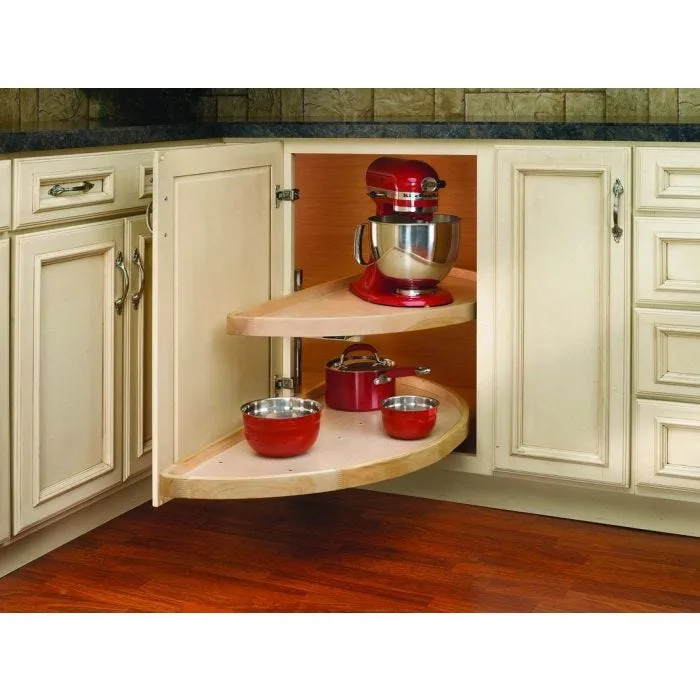 types of corner cabinet organizers